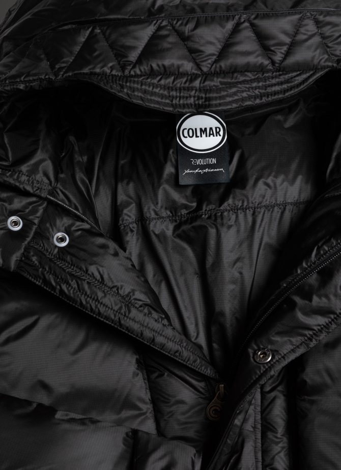 Solid-colour mini rip-stop maxi-parka - Image 6
