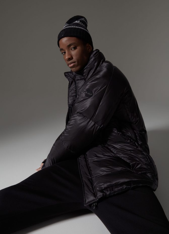 Solid-colour mini rip-stop field jacket