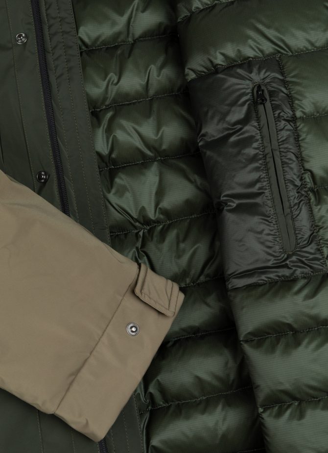 Colourblock parka in 3-layer fabric - Image 6