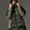 Colourblock parka in 3-layer fabric - Image 2