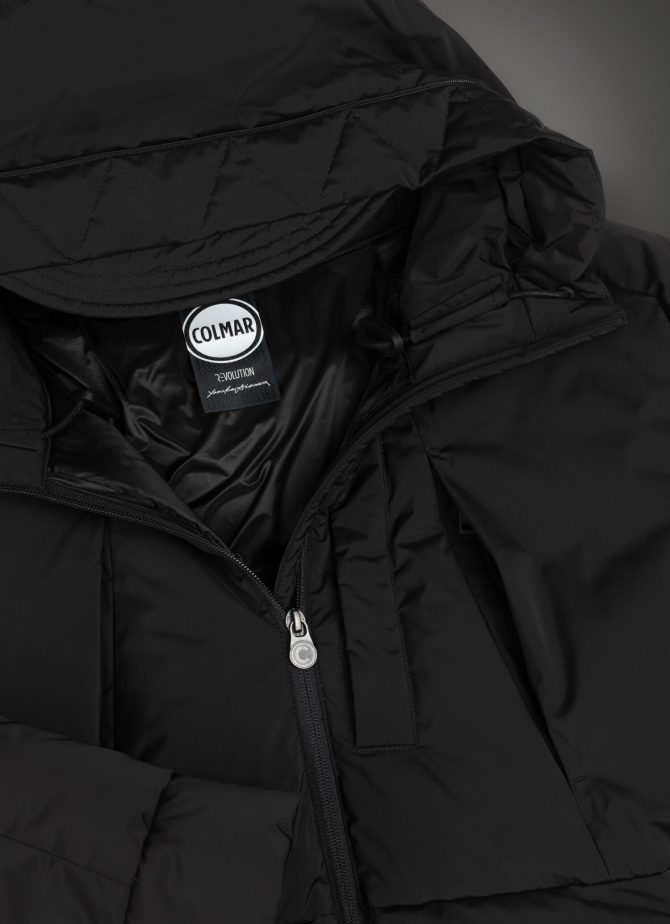 Solid colour parka in 3-layer fabric - Image 6