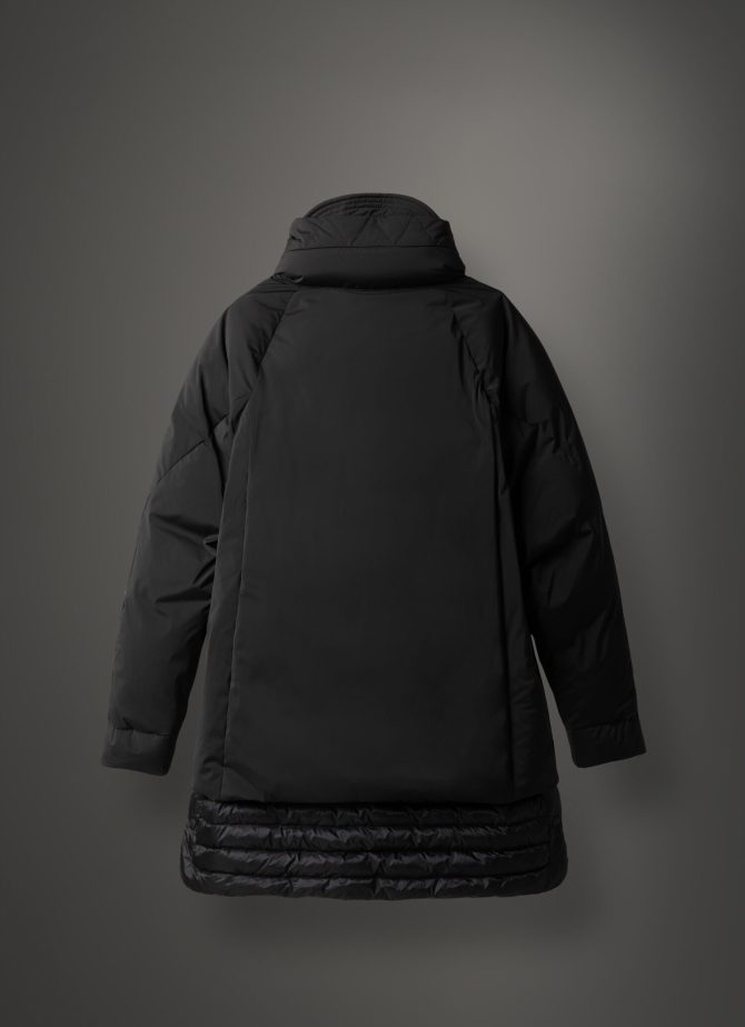 Solid colour parka in 3-layer fabric - Image 5