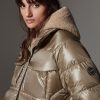 Maxi down jacket with chest pockets - Image 3