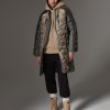 Iridescent round-neck coat - Image 2