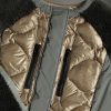 Iridescent round-neck coat - Image 6