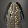 Iridescent round-neck coat - Image 4
