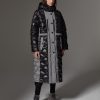 Coat with shimmering fixed hood - Image 2