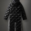 Coat with shimmering fixed hood - Image 5