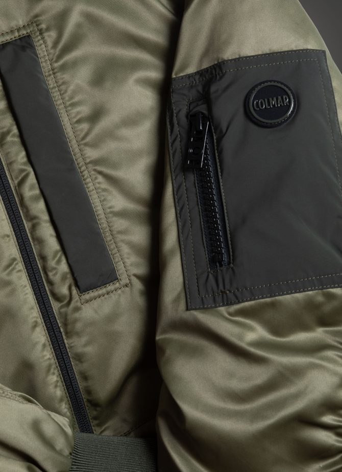 Colourblock jacket with adjustable hem - Image 6