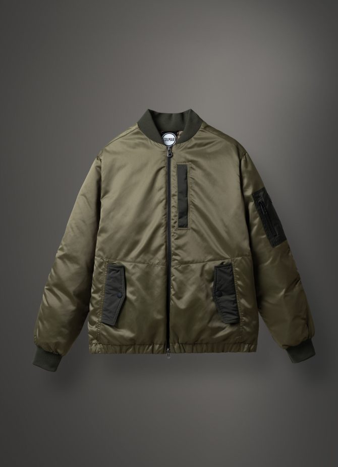 Colourblock jacket with adjustable hem - Image 4