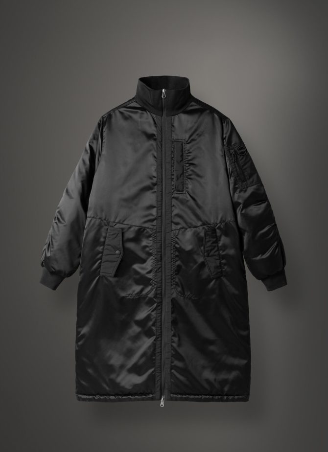 Down coat with adjustable the hem - Image 4