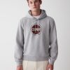 Hooded sweatshirt with maxi printed logo - Image 3