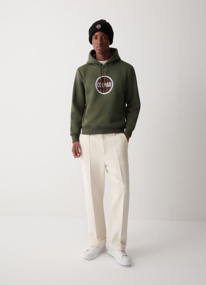 Hooded sweatshirt with maxi printed logo - Image 3