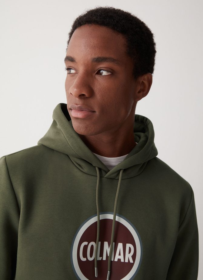 Hooded sweatshirt with maxi printed logo - Image 2