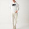 Hooded sweatshirt with maxi printed logo - Image 2