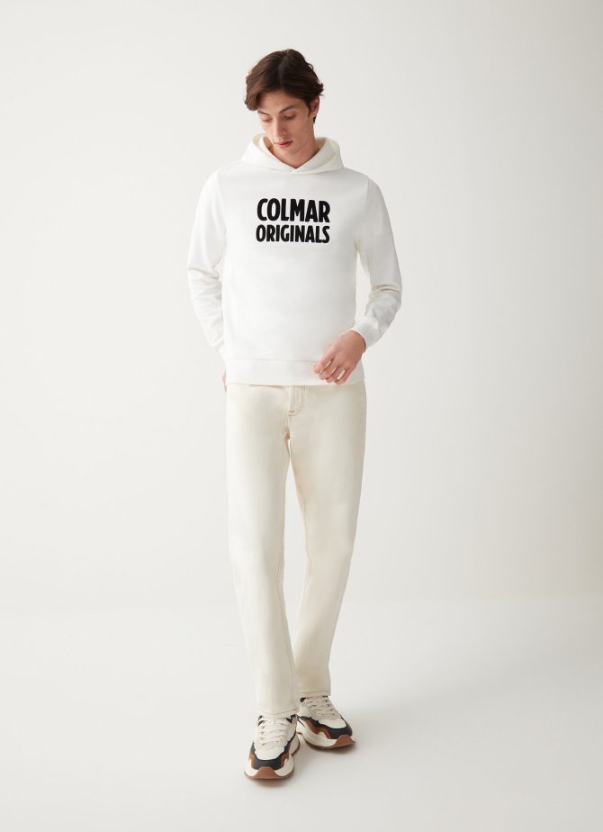 Hooded sweatshirt with maxi printed logo - Image 2