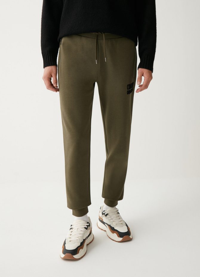 Tracksuit bottoms with zipped pockets - Image 2