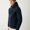 Scuba-effect hoody