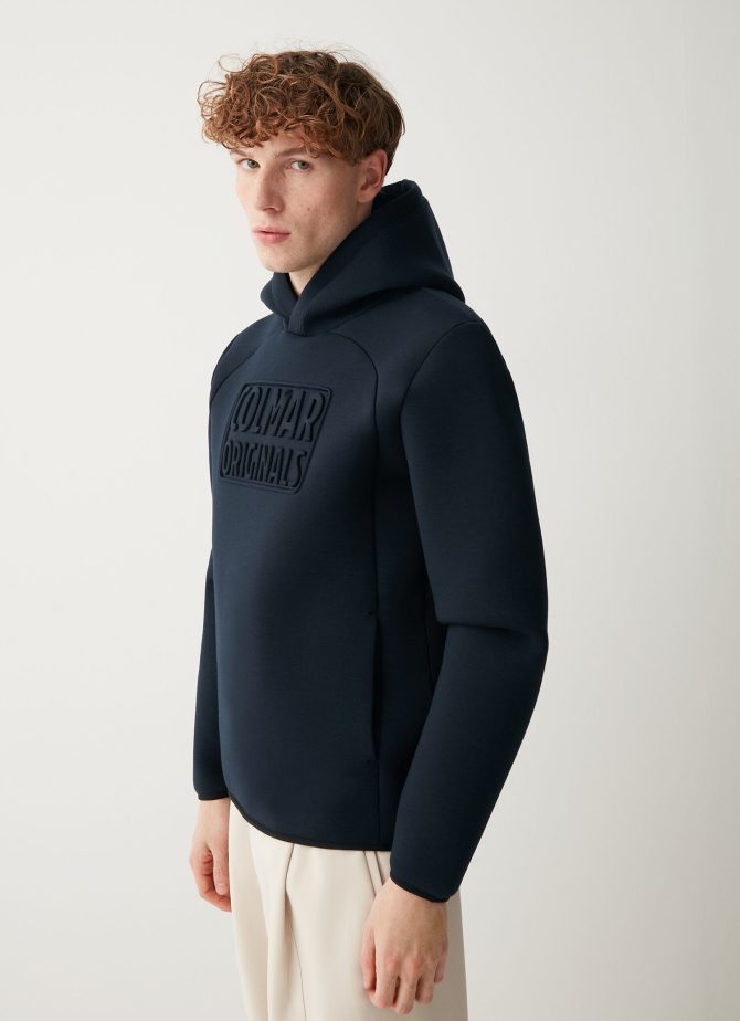 Scuba-effect hoody