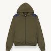 100% cotton sweatshirt with nylon inserts - Image 4