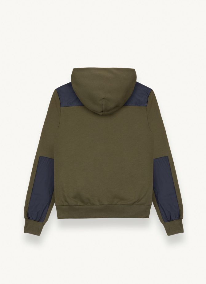 100% cotton sweatshirt with nylon inserts - Image 5
