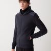 100% cotton sweatshirt with nylon inserts - Image 2