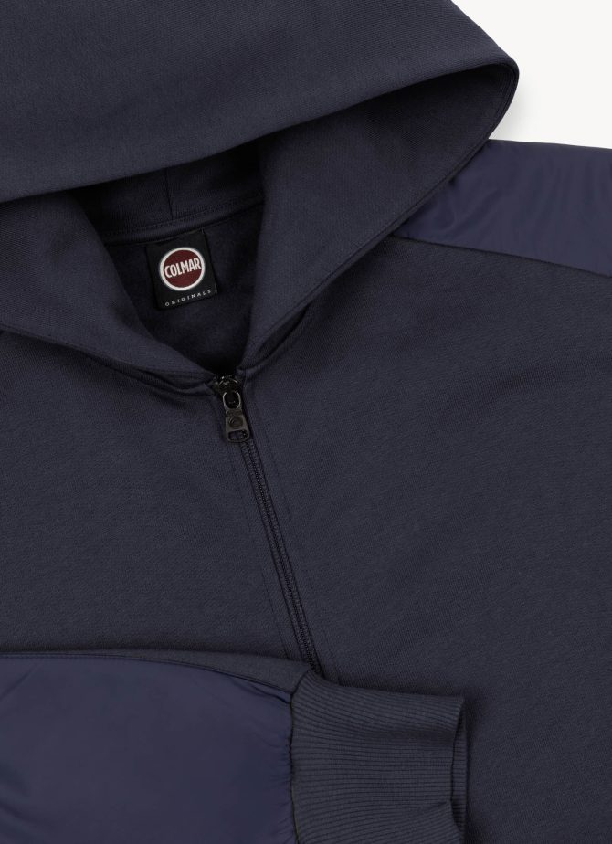 100% cotton sweatshirt with nylon inserts - Image 6
