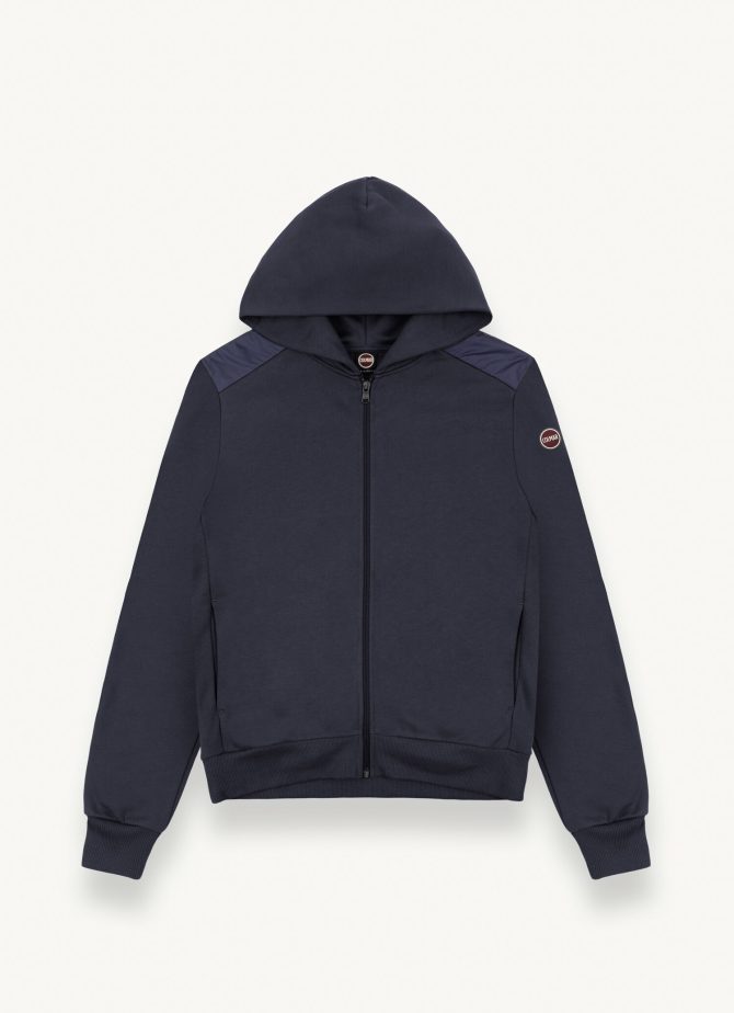 100% cotton sweatshirt with nylon inserts - Image 4