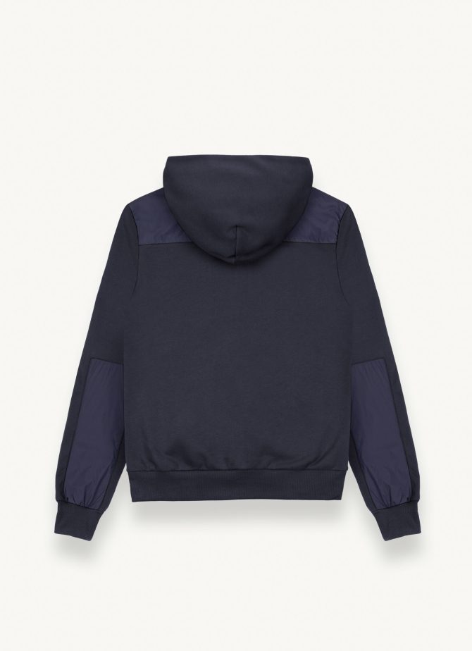 100% cotton sweatshirt with nylon inserts - Image 5