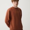 Cotton crew-neck sweatshirt with 3D writing - Image 3