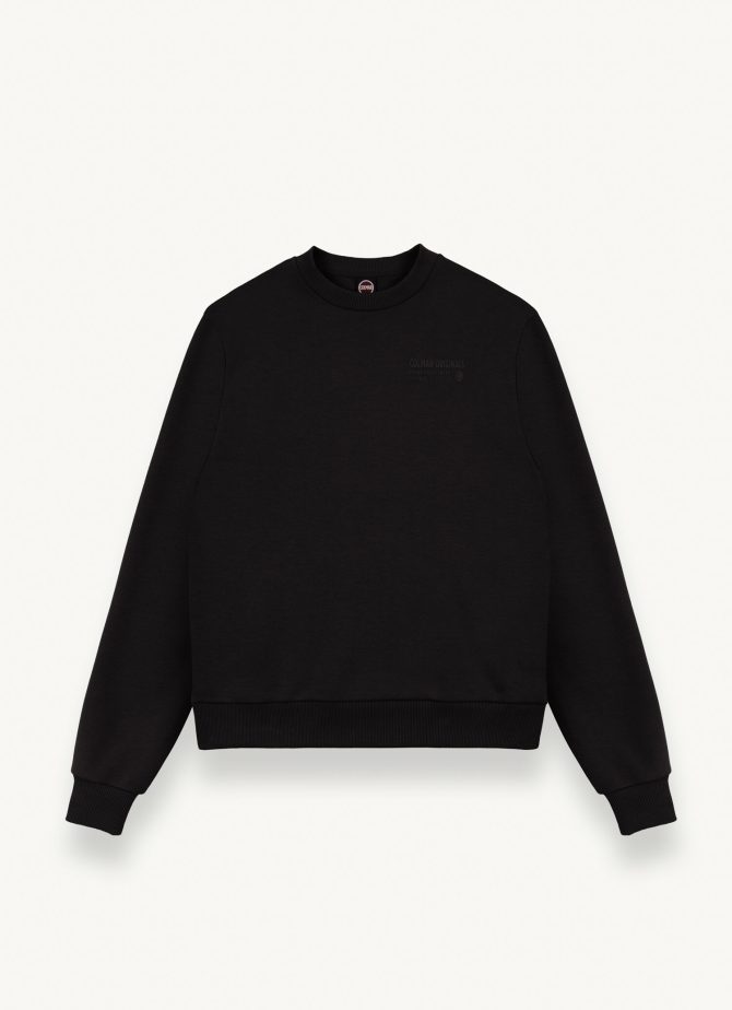 Cotton crew-neck sweatshirt with 3D writing - Image 4