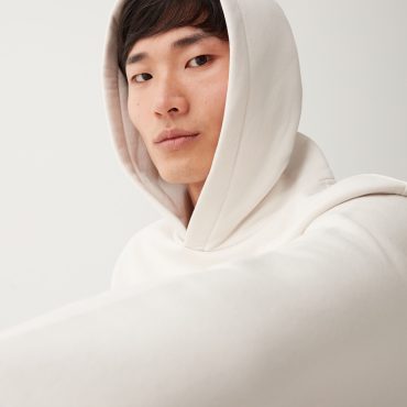 3D printed cotton hoodie