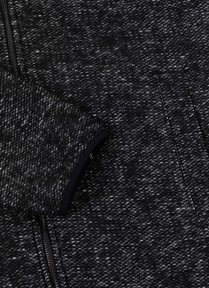Hooded wool knit sweatshirt - Image 6