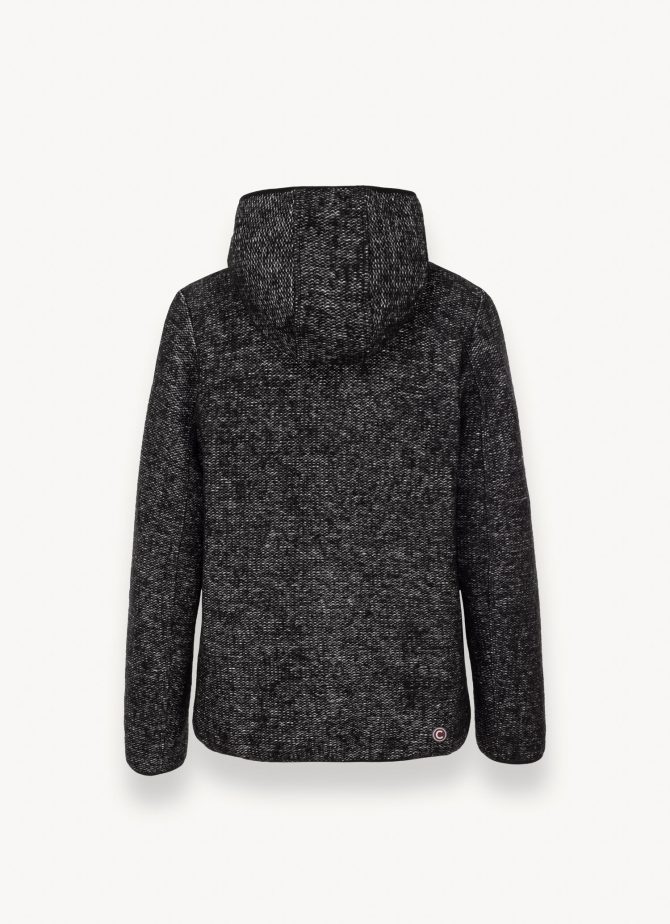 Hooded wool knit sweatshirt - Image 5
