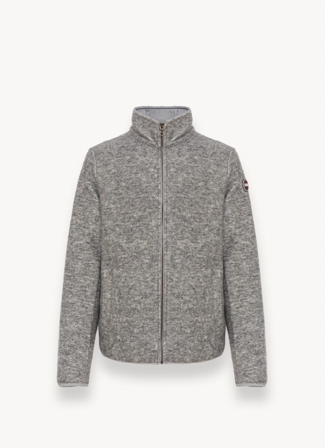 Wool knit high-necked sweatshirt - Image 4