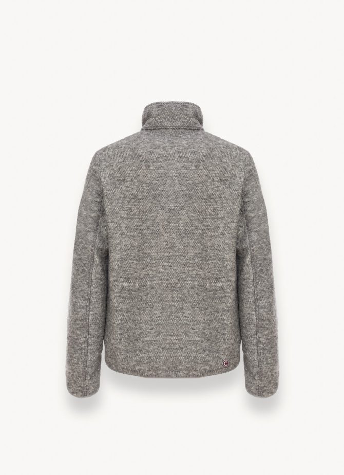 Wool knit high-necked sweatshirt - Image 5