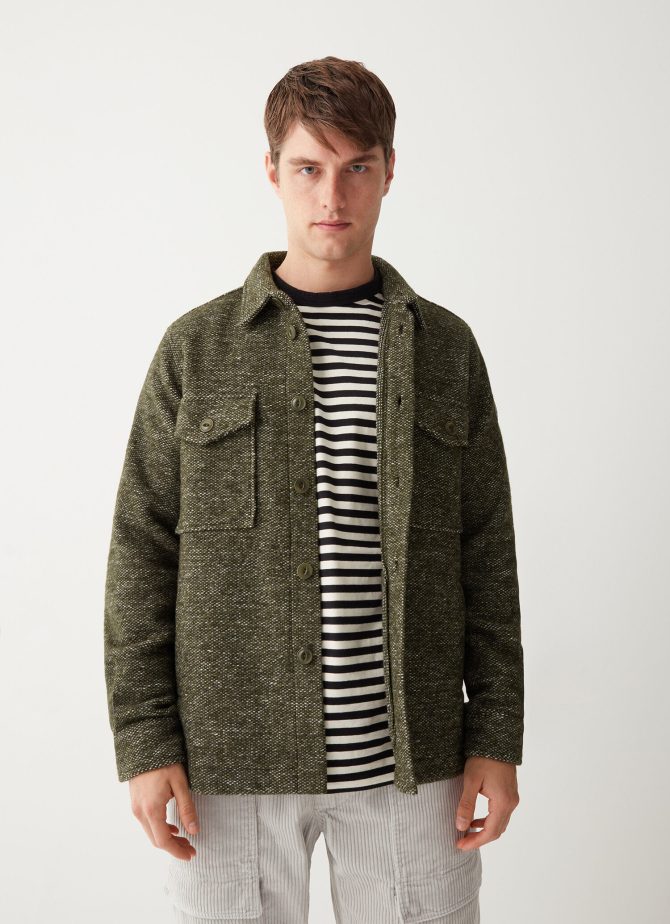 Wool blend flannel shirt - Image 2