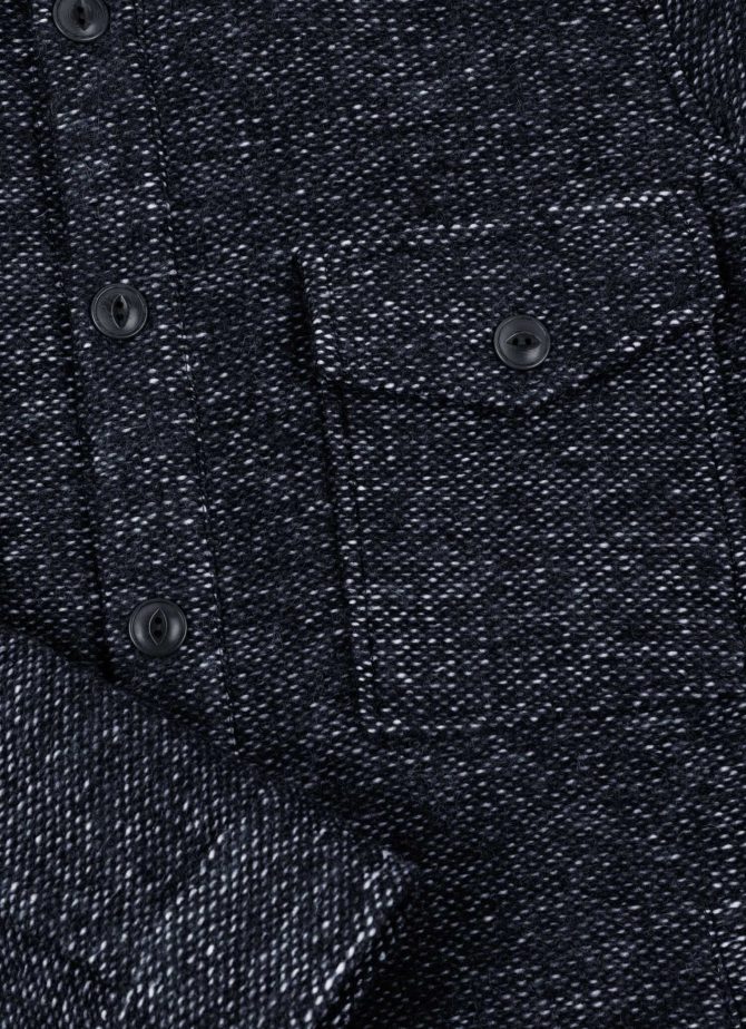 Wool blend flannel shirt - Image 6