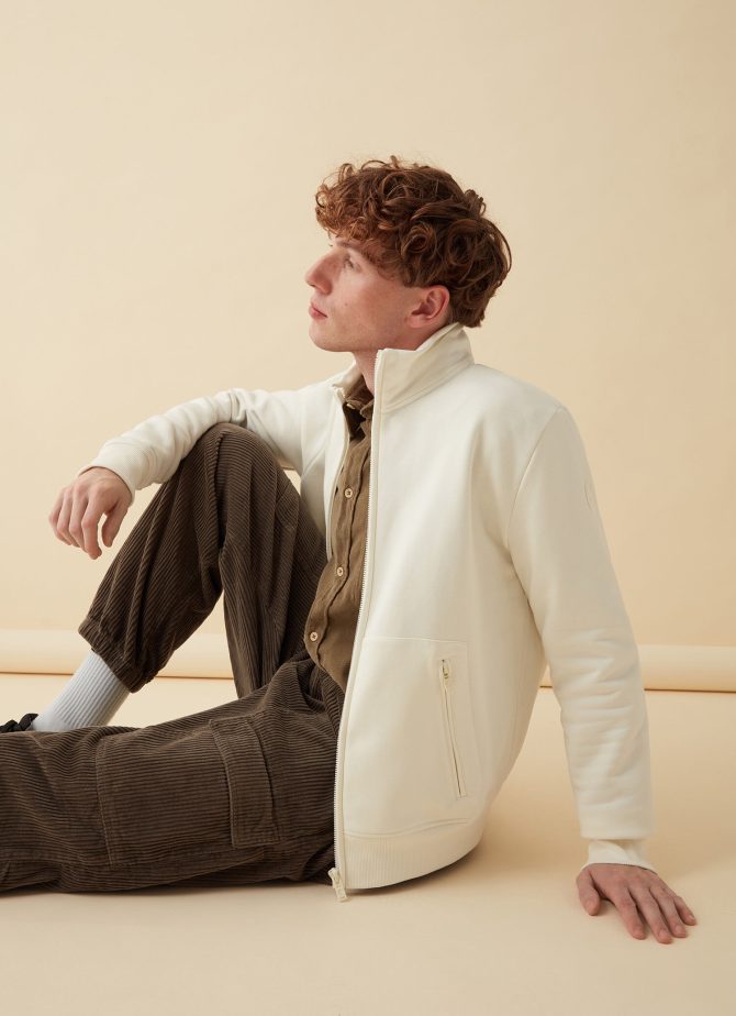 Organic cotton turtleneck sweatshirt - Image 2