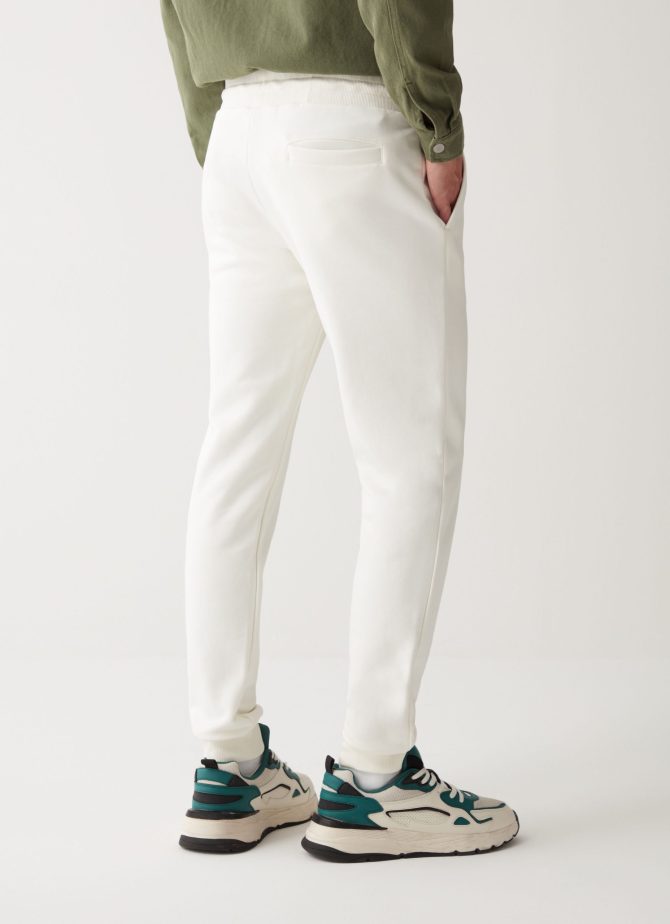 Sweatpants with ribbed details - Image 3