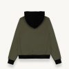 Cotton blend sweatshirt with hood - Image 5