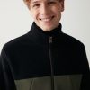 Cotton-blend full-zip sweatshirt - Image 2