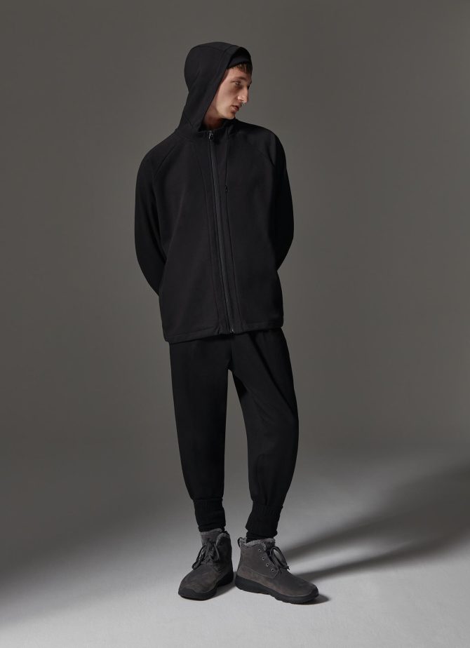 Hooded interlock sweatshirt - Image 3