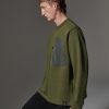 Cotton blend sweatshirt with maxi pocket - Image 3