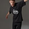 Men's T-shirt with short sleeves in cotton jersey