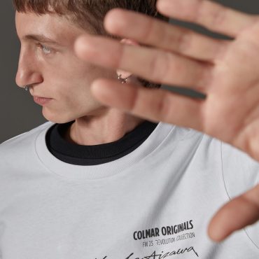 Men's T-shirt with short sleeves in cotton jersey