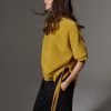 Short-sleeve teddy effect fabric sweatshirt - Image 2