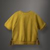 Short-sleeve teddy effect fabric sweatshirt - Image 5