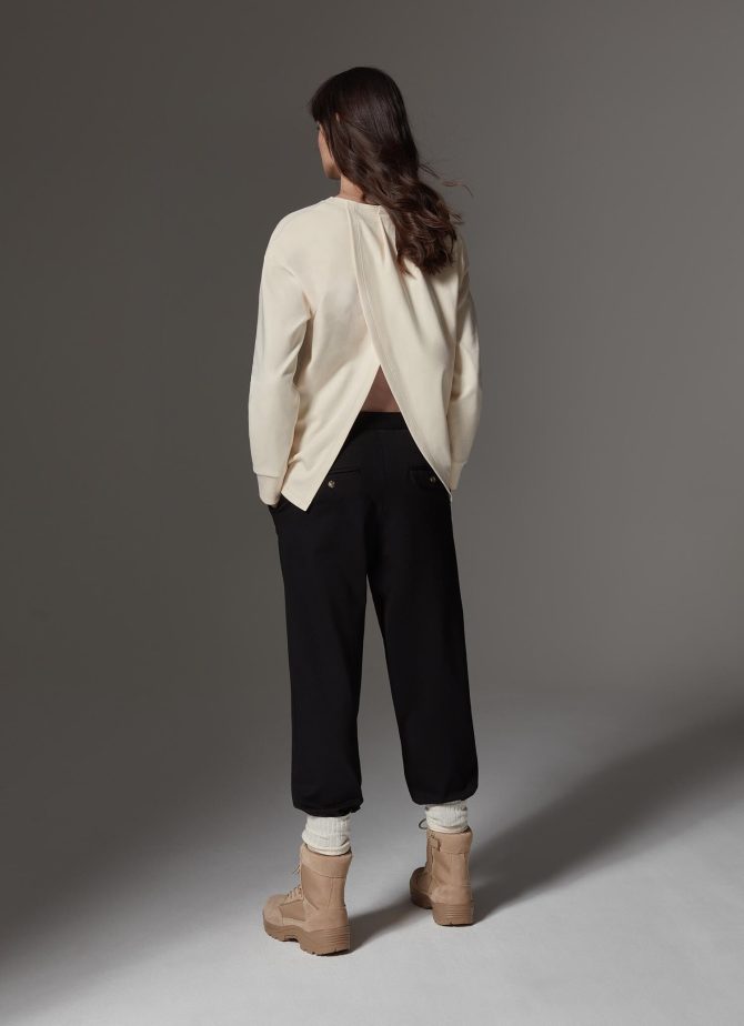 Soft cotton interlock sweatshirt - Image 3