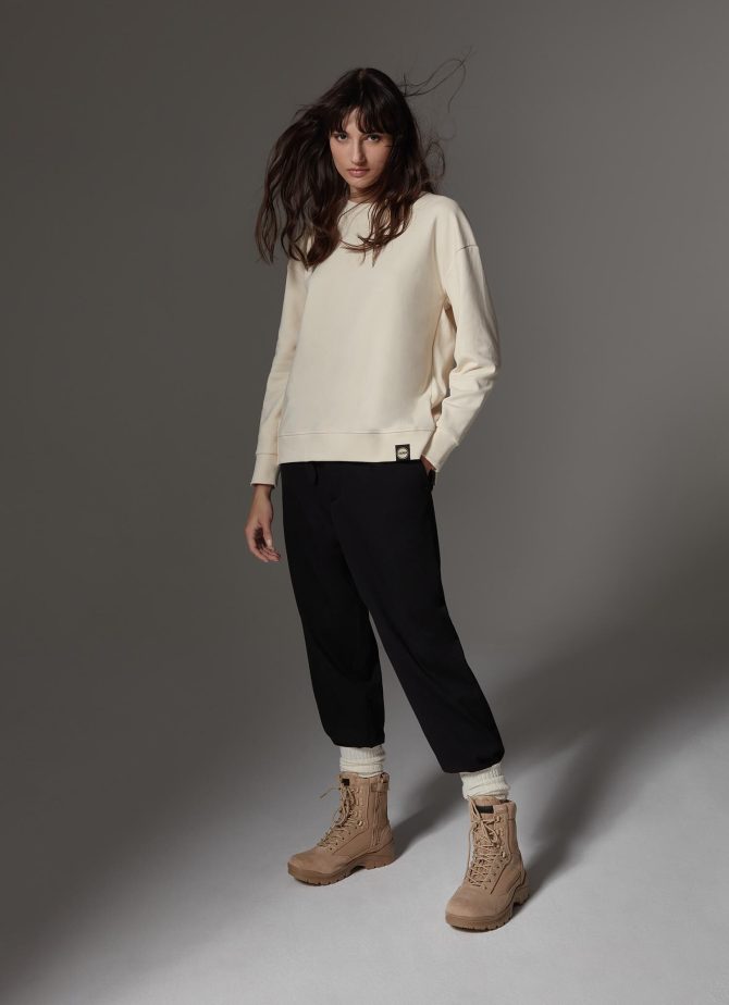 Soft cotton interlock sweatshirt - Image 2